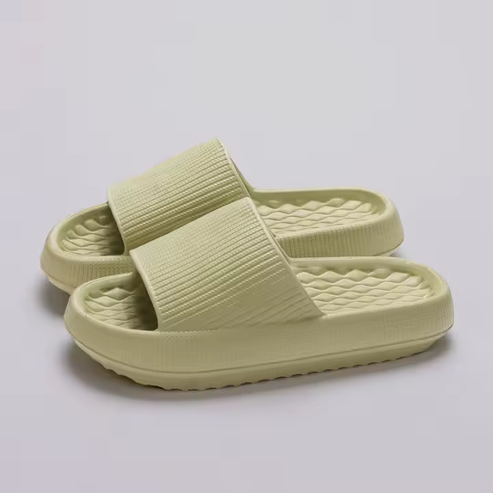Chanclas de Playa para Mujer Suaves de EVA Zapatillas de Casa Antideslizantes con Suela Gruesa de Nube - 1