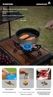 Lohascamping - Sartén portátil de propano IGT 4000W, quemador de butano, estufa de camping plegable, estufa de gas de alta potencia - details 13