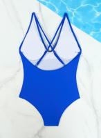 Traje de Baño de Una Pieza Blanco Ajuste de Cuerpo, Dacron, Estilo de Verano/Primavera 24, No Retirable - details 22