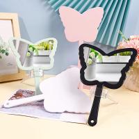 Espejo de Mano en Forma de Mariposa Portátil, Abajo de Belleza para Extensión de Pestañas de Salón - details 0