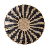 Decoración de Pared de Tejido de Césped de Ratán Boho Cesta de Pared Tejida de Artículos de Hogar - details 7