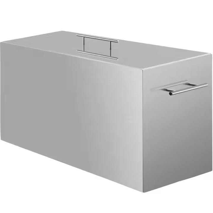 SucceBuy Envasadora de baño de agua, olla de conservas de acero inoxidable de 15 cuartos, envasadora de agua hirviendo con 2 rejillas, olla grande de fondo plano para tarros de 15 cuartos - 1
