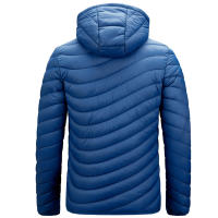 Chaqueta impermeable para hombre, parka gruesa con capucha, informal, ajustada, a la moda, novedad de otoño, invierno, 2023 - details 3