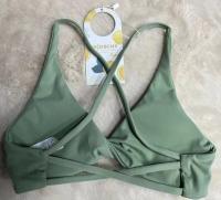 Sujetador deportivo con tirantes cruzados y relleno con giro frontal, espalda sexy, sin mangas, Top corto, Sujetador deportivo para yoga - details 10