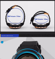 Reloj de Pulsera Deportivo al Aire Libre SKMEI para Hombres Correa de PU Solar Cronógrafo Alarma 5Bar Impermeable Digital Reloj Hombre 1096 con Material de Banda de Cuero Vegetal - details 6
