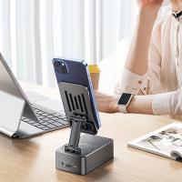 Soporte plegable para teléfono 3 en 1, altavoz Bluetooth multifunción antideslizante, soporte para teléfono portátil ajustable - details 3