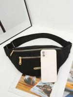 Riñoneras impermeables con correa ajustable para mujer, bolsa de cintura para viajes, deportes, correr - details 9
