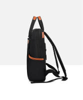 Mochila De trabajo simple para mujer, bolso de mano para ordenador portátil, mochila de hombro ligera informal, mochila de viaje de gran capacidad con cinturón de equipaje - details 20