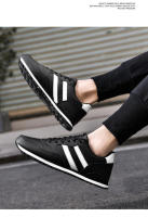 Zapatillas de deporte de cuero para hombre, zapatos deportivos informales para exteriores, antideslizantes, transpirables, cómodos para caminar - details 19