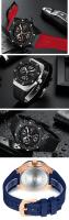 Reloj deportivo esqueleto para hombre, resistente al agua, movimiento de cuarzo japonés, reloj de pulsera informal para negocios, regalo al aire libre para él - details 12