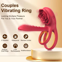 Anillo de Penis Vibrador Kaelynn Control Remoto para Hombres Estimulador de Punto G-spot y Clít - details 1
