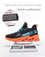Zapatos deportivos, zapatos para correr transpirables de malla para hombre, zapatos deportivos ligeros, suaves y de suela gruesa para hombre y mujer - details 6