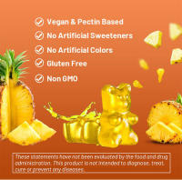 Gomitas de L-glutatión para blanquear la piel veganas con vitamina E - details 2