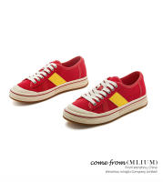 Aumento de altura interior 2 cm zapatos de lona clásicos verano 2025 nuevos zapatos de junta a juego de color casual de suela gruesa pequeños zapatos blancos versátiles - details 4