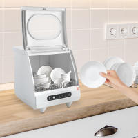 Minilavavajillas de Mesa para el hogar, 5 programas, tanque de agua de 5 litros, 360 grados - details 0