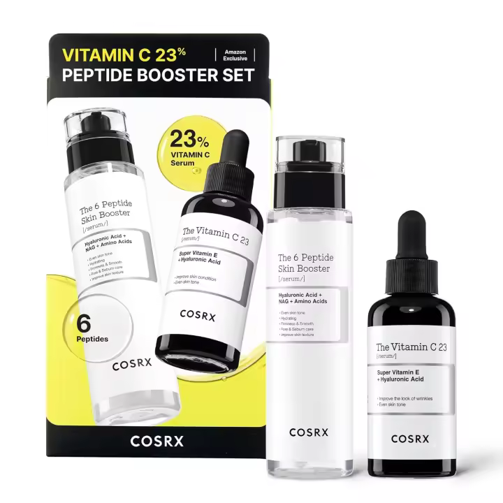 COSRX 96% Peptide Booster Set exclusivo: cuidado coreano, juegos de regalo, juegos de cuidado de la piel para mujeres, suero avanzado de mucina de caracol, cara - 1