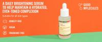 A daily brightening serum  to help maintain a hydrated,  even-toned complexion