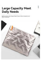 Bolsa ligera para ordenador portátil de 14 pulgadas, funda protectora para ordenador portátil, funda protectora para Notebook, bolsa para Macbook Air Pro Office - details 2