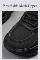 Nuevos zapatos deportivos clásicos informales para hombre, zapatillas antideslizantes, zapatillas de correr negras de malla transpirable para exteriores, zapatillas deportivas para correr y tenis - details 6