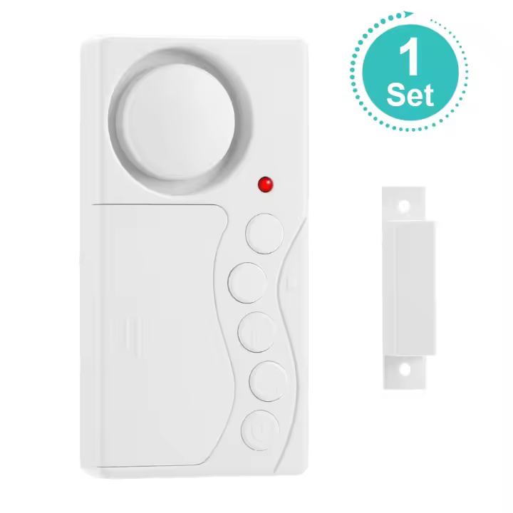 Elecpow-Sensor de apertura de puerta inalámbrico, alarma antirrobo, alarma de seguridad para ventana y refrigerador - 1