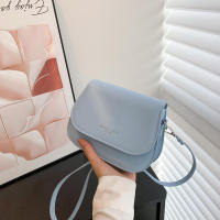 Bolso cruzado Vintage de cuero PU para mujer, bandolera de hombro pequeña, de diseñador, de alta calidad, Color sólido - details 5