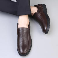 Zapatos Casuales de Cuero de Lujo Italiano Mocasines Transpirables para Hombres - details 13