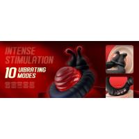 Embalaje privado SEX HESEKS con cierre 10 vibrador punto G clítoris anillo sexual juguetes para adultos para hombres parejas - details 0