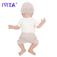 Muñeca de Silicona IVITA 100% Cuerpo Completo 47cm, 3298g Juguete Suave para Niños - details 25
