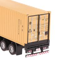 Cabeza de camión de aleación fundida a presión para niños, contenedor de juguete, camión extraíble con luz, vehículo de transporte de ingeniería, 1 piezas, 1:36 - details 6