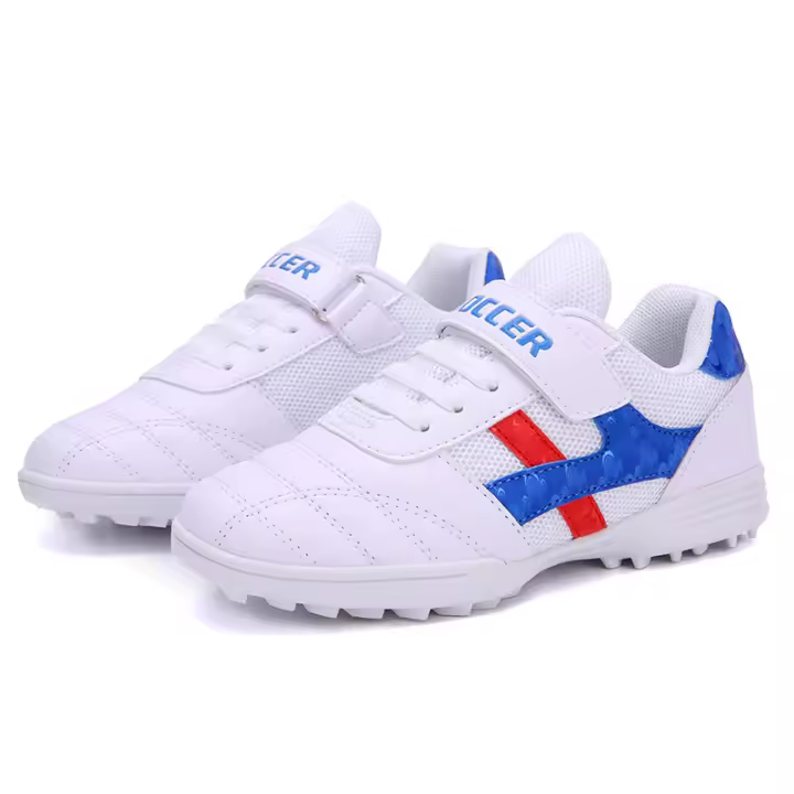 Zapatos de fútbol para niños antideslizantes, tacos rotos, zapatos de entrenamiento de césped profesional para jóvenes de interior - 1