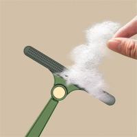 Cortador de Pelo Portátil de Doble Cara Cepillo de Goma Suave para Ropa, Alfombra, Abrigo - details 1
