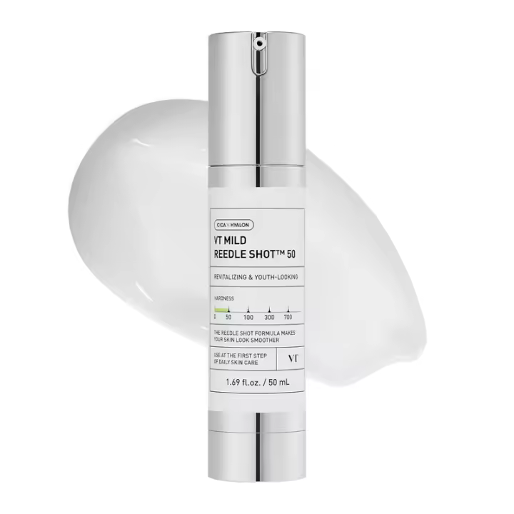 VT COSMETICS CICA Reedle Shot 300, exosoma nocturno avanzado, suero con microagujas, centella asiática, ácido hialurónico, propóleo, - 1