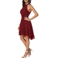 Vestido de graduación elegante para fiesta de noche, vestidos formales sin mangas, falda midi ajustada para mujer 2023 - details 3