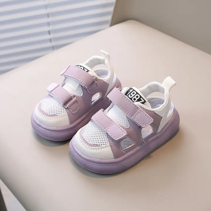 Nuevas Sandalias de Verano para Niños Zapatos de Piso de Malla Transpirable Suave para Bebés y Niñas - 1