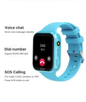 Reloj inteligente 4g para niños, tarjeta Sim de videollamada, Sos, rastreador Gps, nuevo - details 5