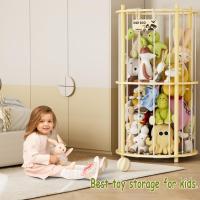 Almacenaje Juguetes de madera, Caja de Juguete Extra Grande, para Niños Niñas, para Guardar Juguetes y Almacenar Peluches o Pelotas - details 3