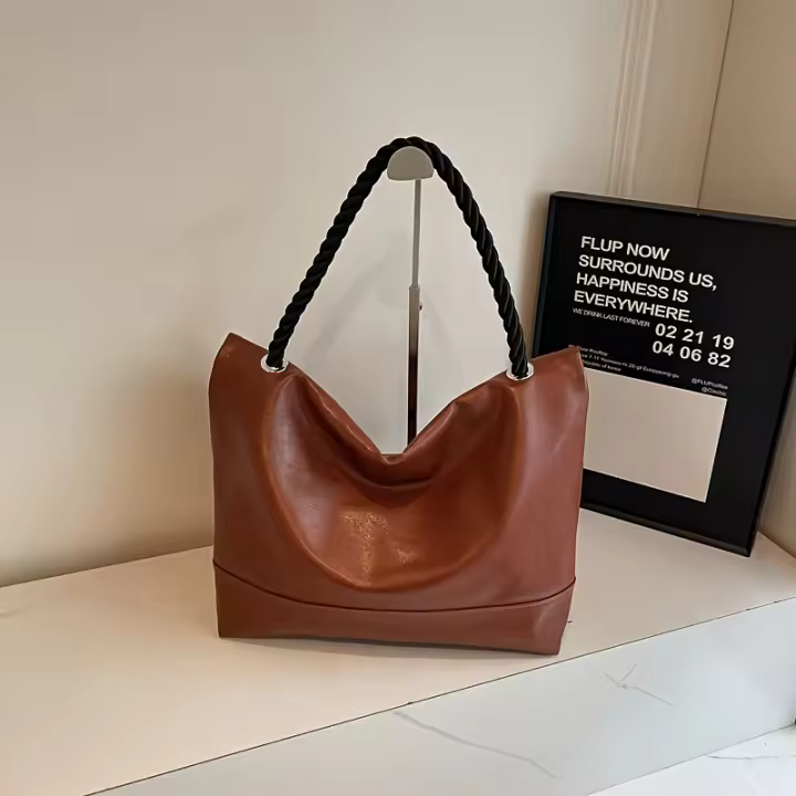 Bolso de Moda Grande Bolso Cruzado Casual para Mujeres con Cierre de Hebilla - 1