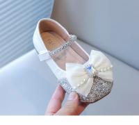Zapatos de vestir para niñas, zapatos planos Mary Jane con lazo de diamantes de imitación, zapatos planos de princesa elegantes y dulces para la escuela, primavera y otoño, 2025 - details 12