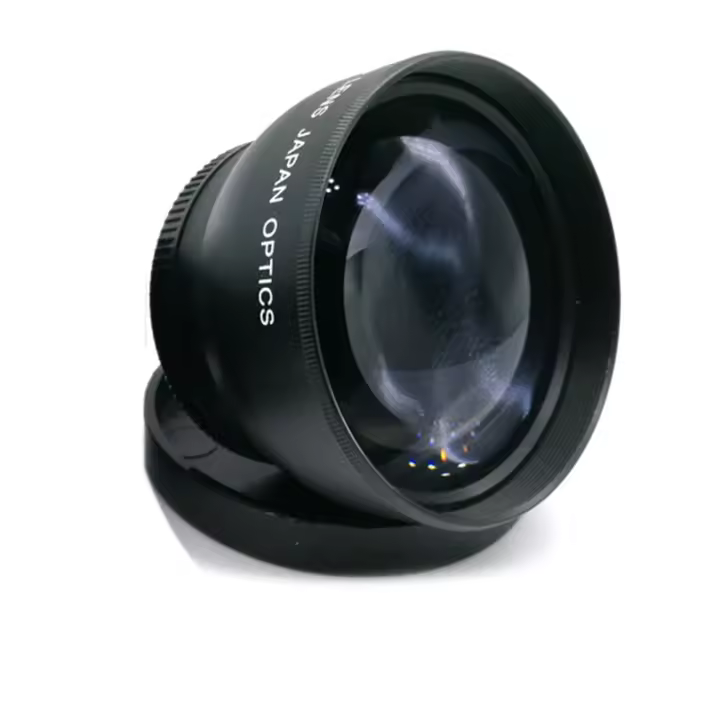 Teleobjetivo de aumento 2X para cámara, lente de 52Mm para AF-S, 18-55Mm, 55-200Mm, color negro - 1
