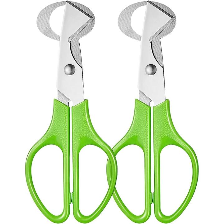 Tijeras de Huevo de Codorniz de Acero Inoxidable Cortador de Huevos de Cocina para Hogar 2 Piezas