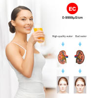 Probador profesional de calidad del agua 4 en 1, medidor Digital de temperatura TDS/EC/PH para piscinas, acuarios, Detector de calidad del agua - details 7