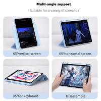 Funda magnética desmontable giratoria para iPad Air 6, 11 ", 2024, 720 °, cubierta trasera plegable, soporte para Air M2 11 2024 A2902 A2903 - details 2