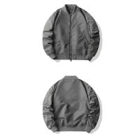 Spring Autumn Men's MA1 Bomber Jacket Fashion Hip Hop Streetwear Zipper Coats Men Baseball Uniform Pilot Jackets Clothing - details 6