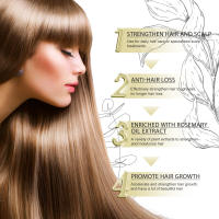 Aceite esencial de romero para reparar, suavizar, nutrir y brillo el cabello - details 5