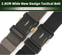 Cinturón Táctico de Nylon Hebilla de Aleación de Aluminio Secado Rápido Estilo Plano Para Hombres - details 3