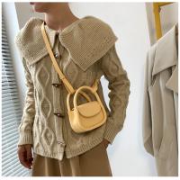 Diseñador de Moda Mini Bolso Negro Marrón Bolso de Hombro de Cuero con Tapones - details 20