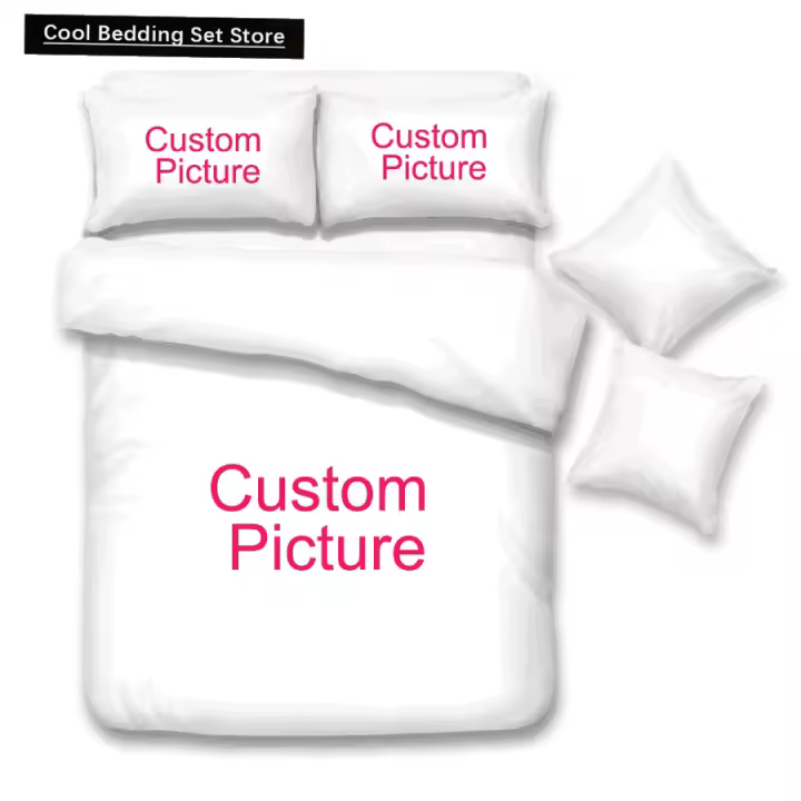 Conjunto de Ropa de Cama de Paisaje Natural Cubierta de Duvet de Rey y Reina de Luces Nórdicas - 1