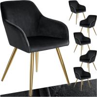 Sillas de Comedor Ergonómicas y Versátiles Juego de Sillas Tapizadas en Terciopelo - details 75