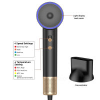 Nuevo secador de pelo de iones negativos para el hogar, temperatura constante, viento de alta velocidad, secador de pelo de secado rápido, secador de pelo frío y caliente alternativo - details 1