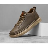 Zapatos Casuales de Cuero Primavera De Los Hombres Transpirable, Impermeable, Versátil - details 1